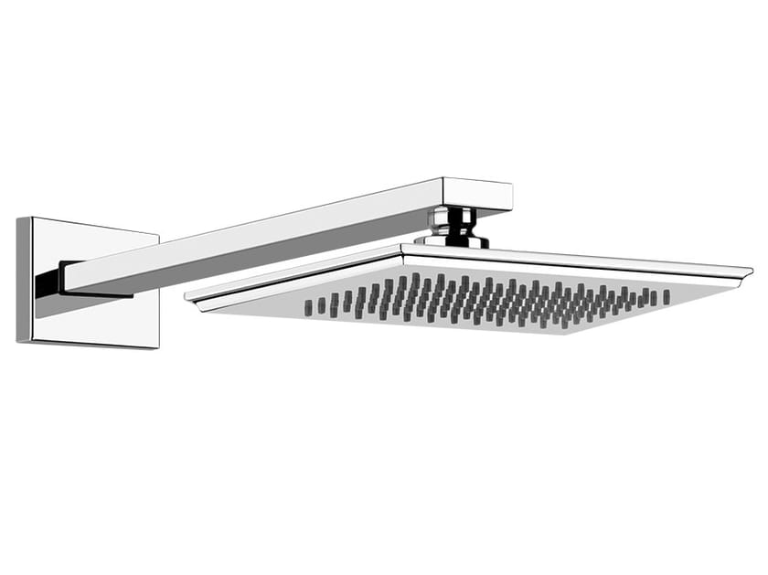 Металлическая прямоугольная настенная душевая головка с кронштейном Gessi элегантность ARCH-00029893