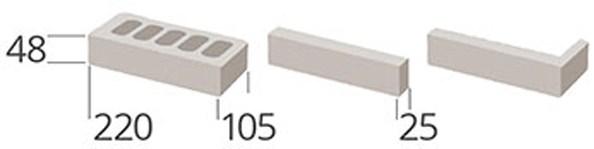 B&B Rivestimenti Naturali Внутренняя и внешняя напольная / настенная плитка Mattoni smaltati Croma75 - Вид №4