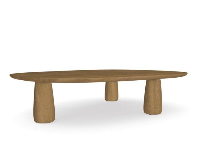 Садовый стол из тикового дерева TRIBÙ дюны ARCH-00078759