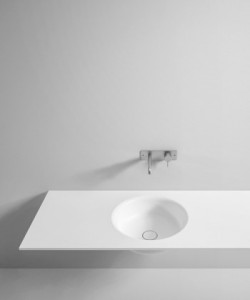 Rexa Design Столешница Korakril ™ с круглой раковиной Hammam REXA-ST101