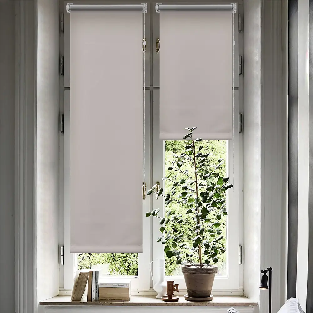 Рулонная штора ЭСКАР Silverback бежевая 50×160 см 89354628 STLM-1564002 - Вид №5