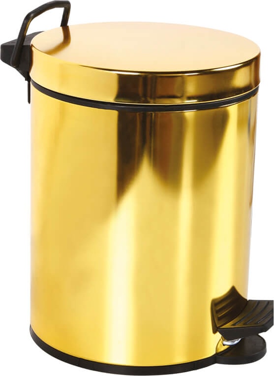 Педаль для мусора (3 л) - золото / ST17703G Creavit  - Вид №1