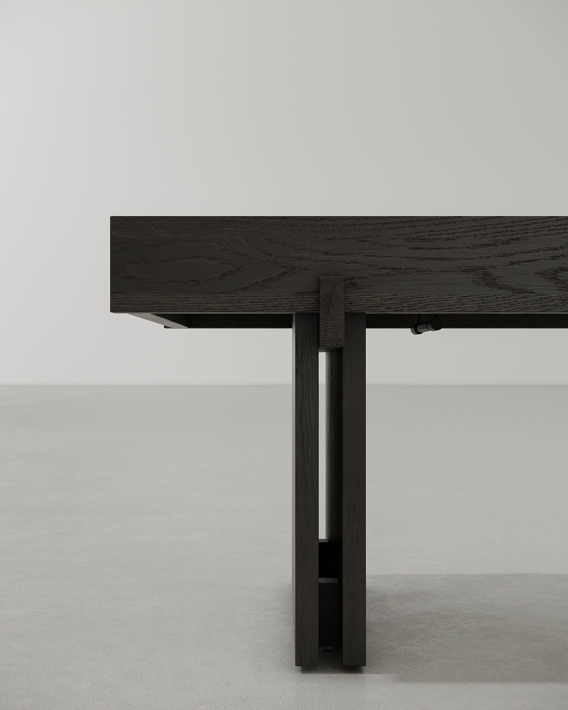 Деревянный прямоугольный стол для Шаффлборда District Eight Dinh ARCH-00032914 - Вид №4