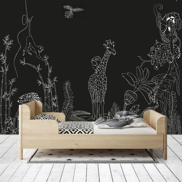 Groovy Magnets Магнитные виниловые обои Chalkboard Kmb-ju-gi-wh - Вид №5