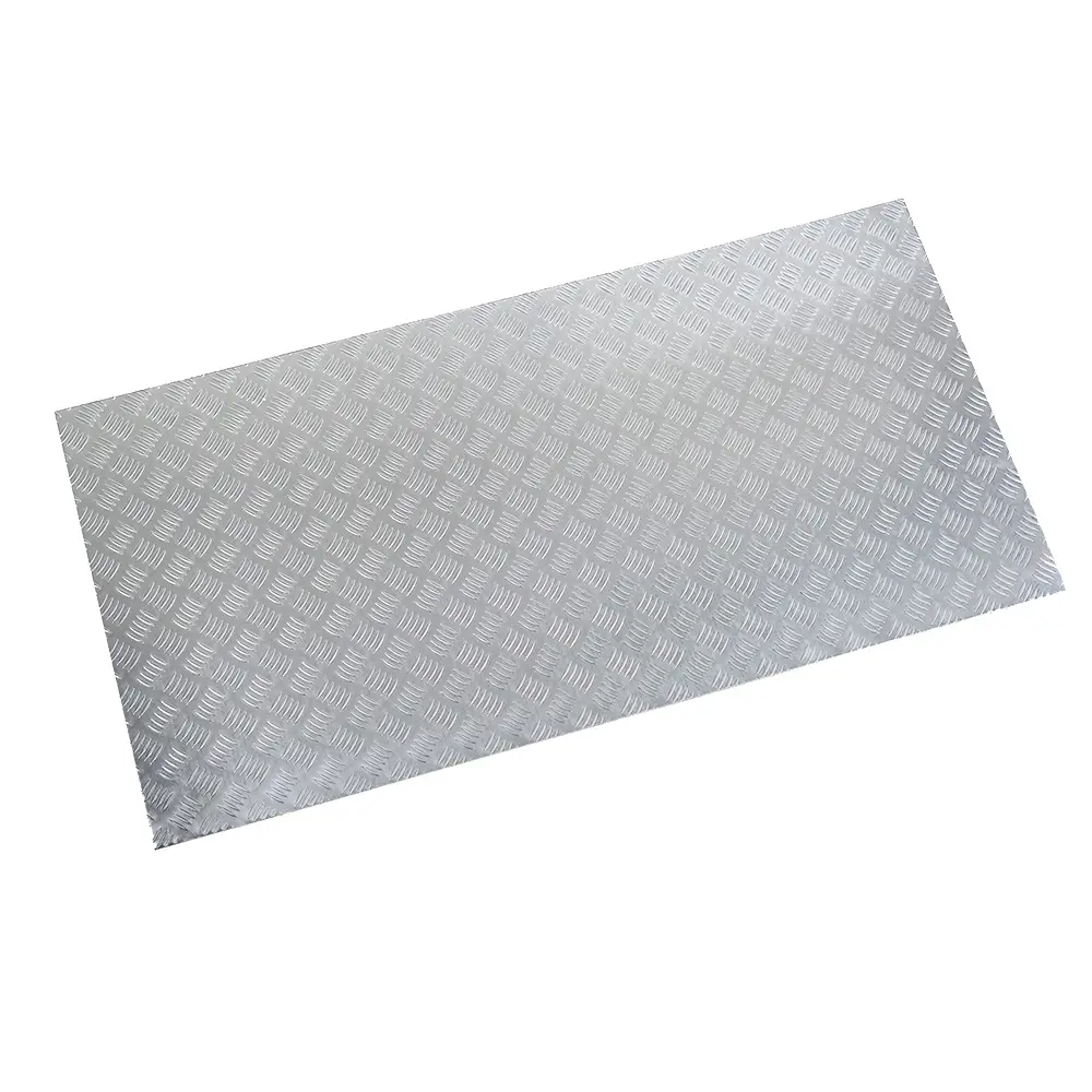 Лист рифленый АМг2 1.2x600x1200 мм, алюминий 85309492 STLM-2187295 МЕТАЛЛСЕРВИС 
