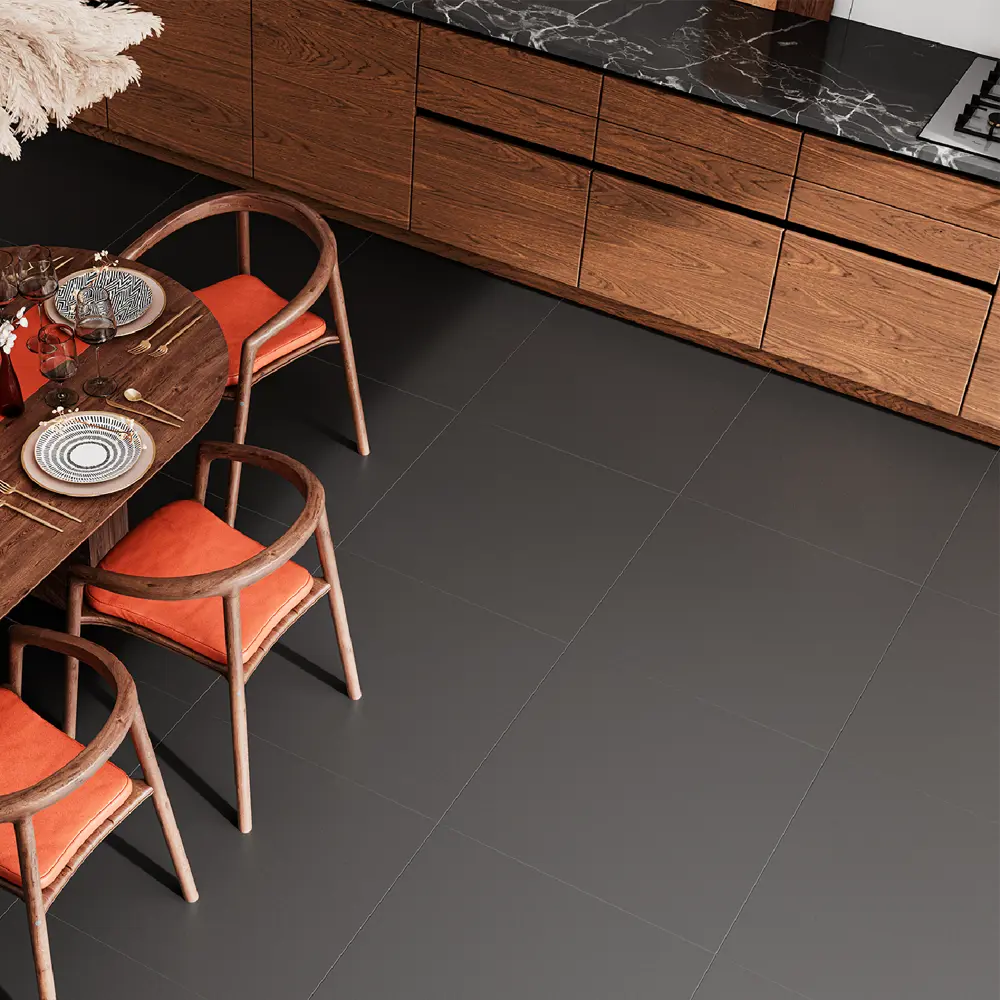 Керамогранит ALMA CERAMICA Twin черный матовый 60×60 см 87164932