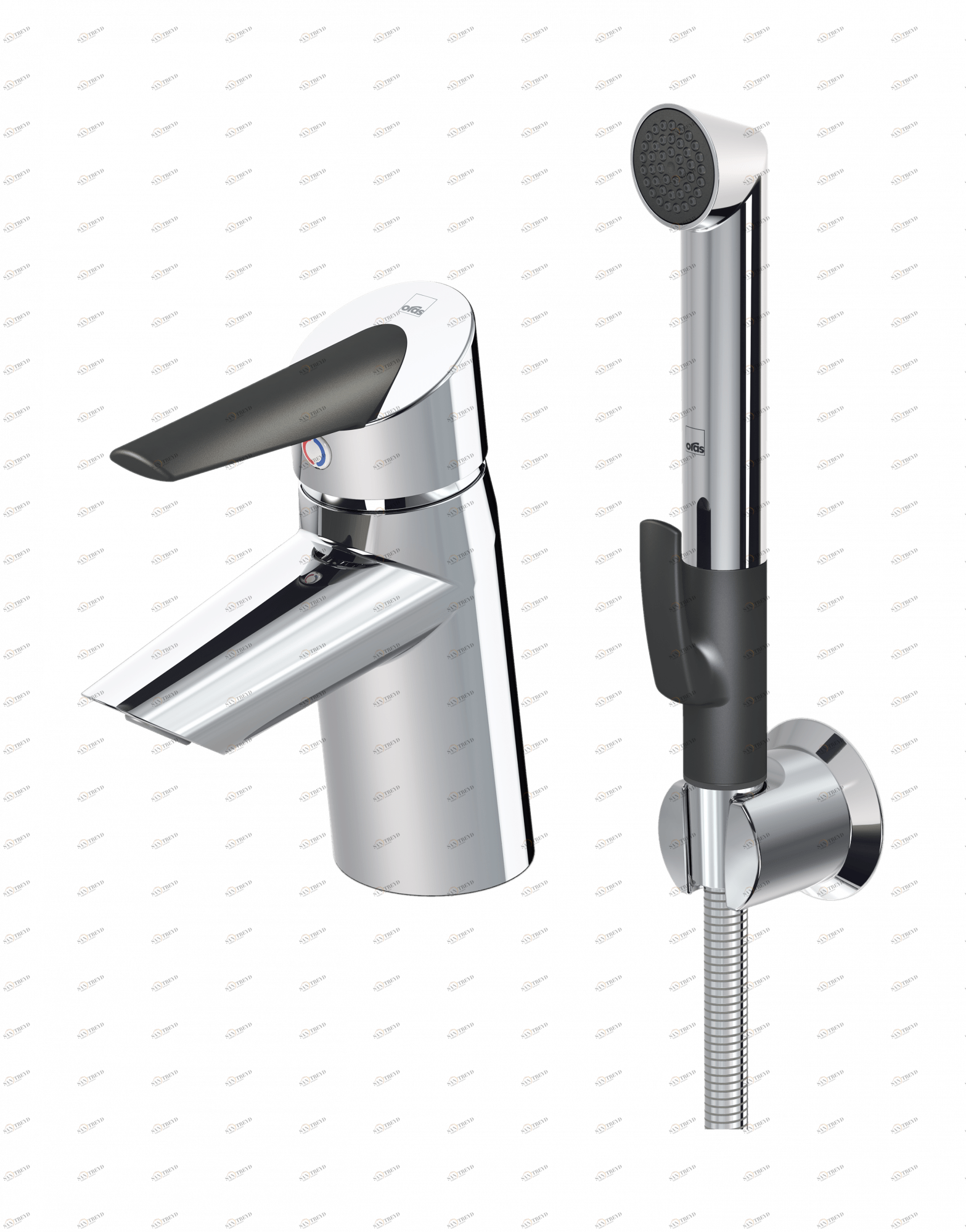 Oras 2702F Смеситель для умывальника 2702F Optima Хром 