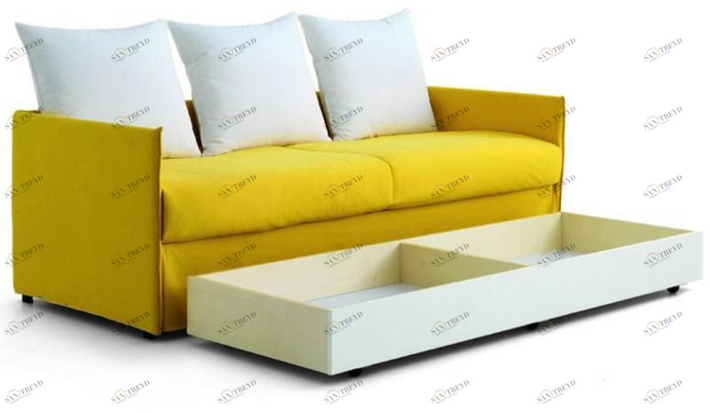 Zalf Диван-кровать со съемным чехлом из ткани sun-id-1463812