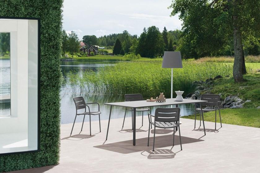 Kettal Прямоугольный алюминиевый садовый стол Village #56491 - Вид №4