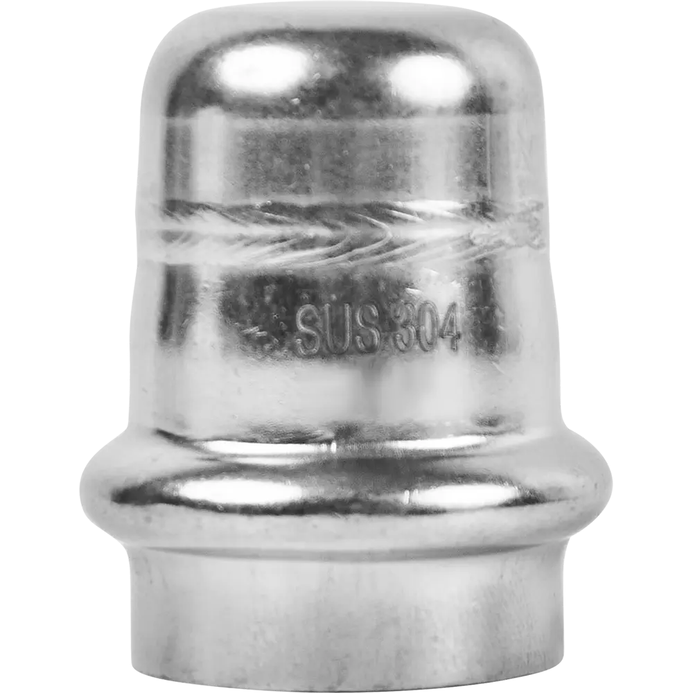 Заглушка Rommer 22 мм нержавеющая сталь 88011221 STLM-2096799  - Вид №1
