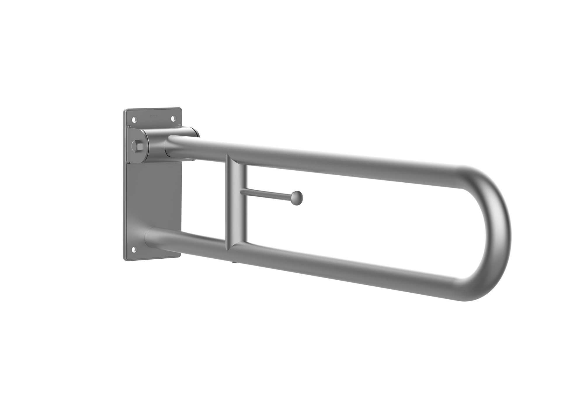 A816934002 COMFORT - Ручка для ванной складная с держателем рулонов туалетной бумаги ROCA Access