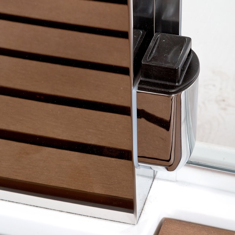 B09S+ эл. BLACK Душевая кабина DETO Серия B Z122 ESPOO с паром - Вид №8