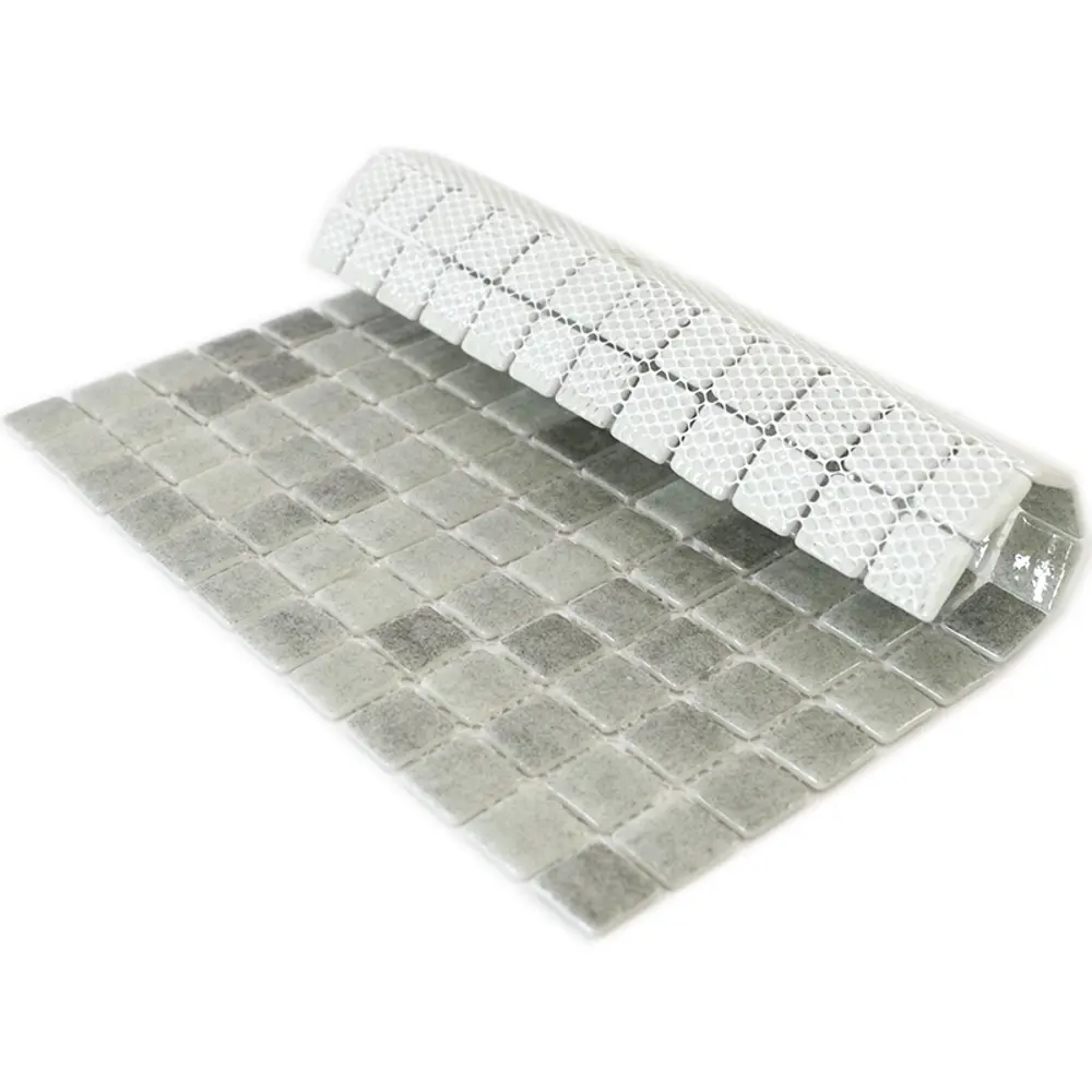 Мозаика стеклянная Natural STP-GR004 31.5x31.5 см цвет светло-серый 84830274 STLM-2210716 Santreyd Steppa - Вид №2