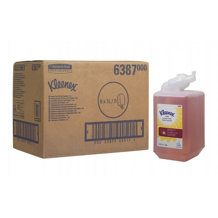 6387 Kimberly Clark Пенное мыло Kimberly Clark 6387 M1 Фруктовый 1000 мл в упаковке по 6 шт 