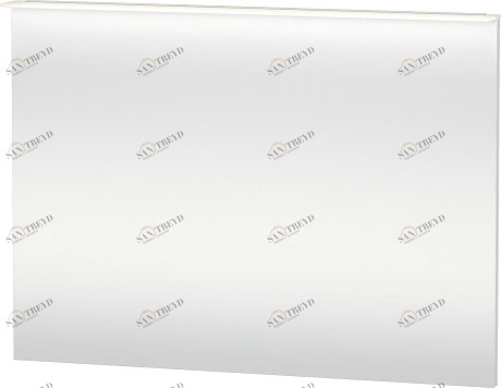 H2749602222 Happy D.2 Зеркало с подсветкой Белый глянцевый декор Duravit