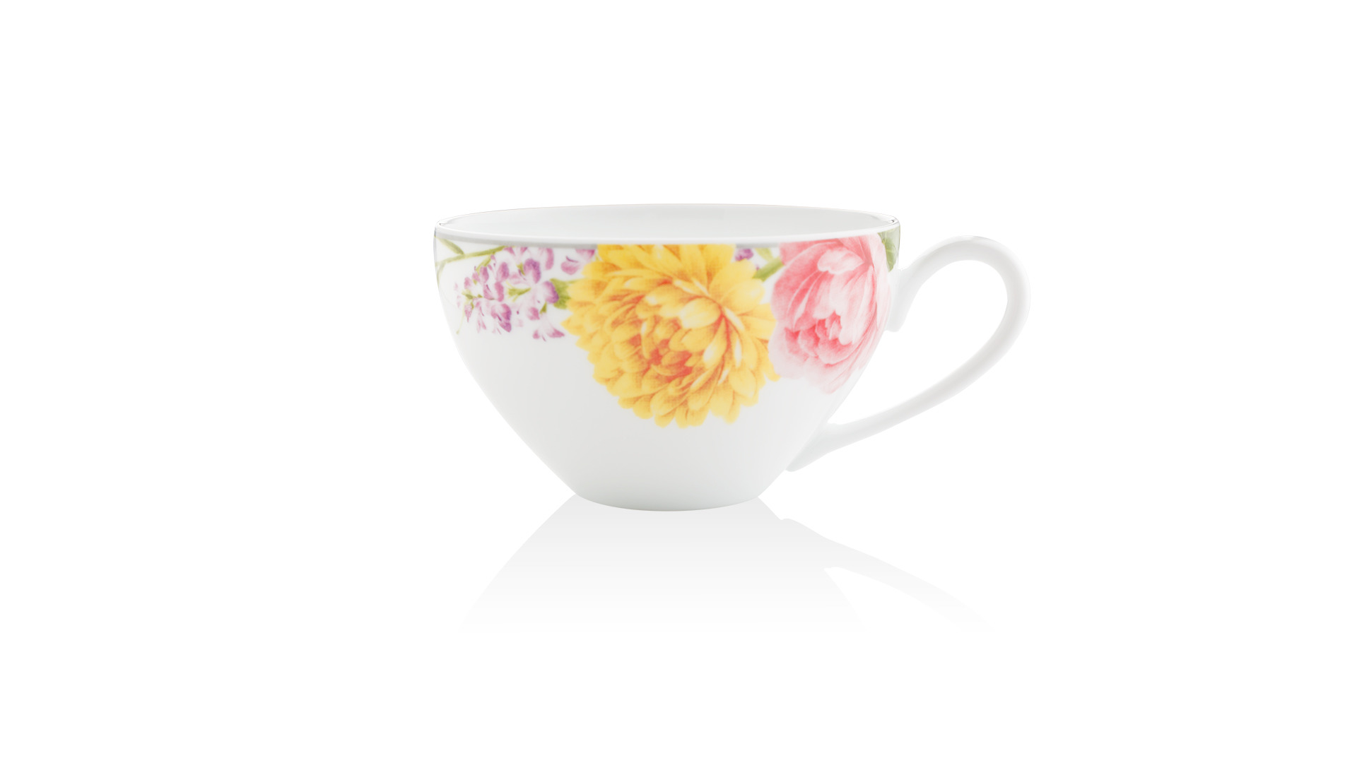 10638820 Noritake Чашка чайная с блюдцем Noritake "Пикник в саду" 250мл Фарфор  - Вид №1