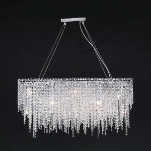 Подвесная люстра Newport 10909+9/C М0062154 NEWPORT ДИЗАЙНЕРСКИЕ 00-3888432 Прозрачный;хром