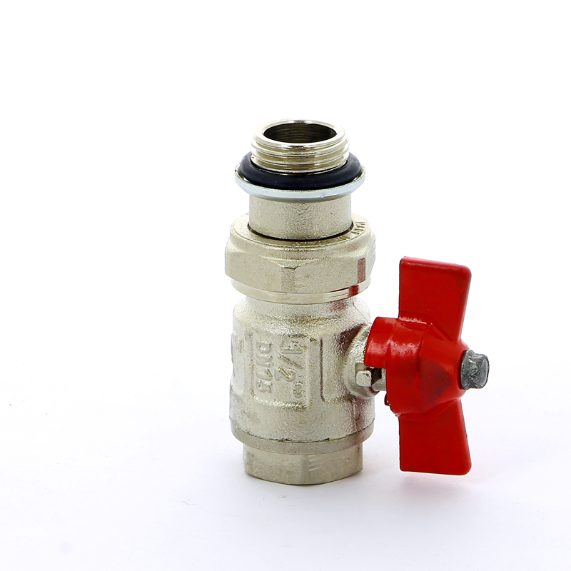 Кран шаровой НВ с разъемным соединением и уплотнением IDEAL бабочка ITAP 1/2" 098S12 - Вид №1