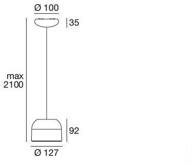 Linea Light Group Светодиодный подвесной светильник из алюминия  8420  - Вид №2