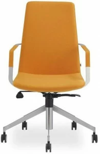 B&T Design Офисный стул из ткани с 5 спицами и подлокотниками Zone