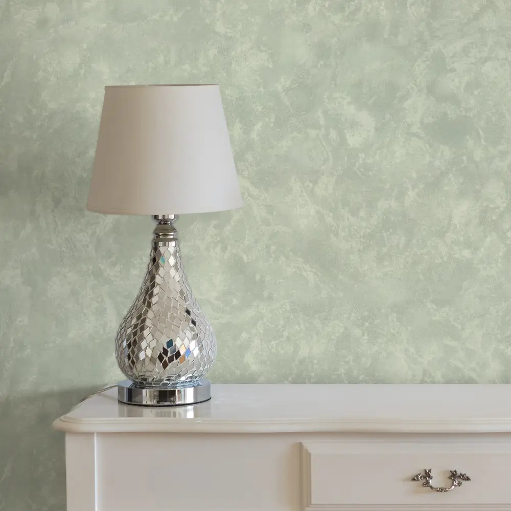 Обои флизелиновые Euro Decor Saphire зеленые 1.06 м ED7260-04 89456616 STLM-2006772 - Вид №4