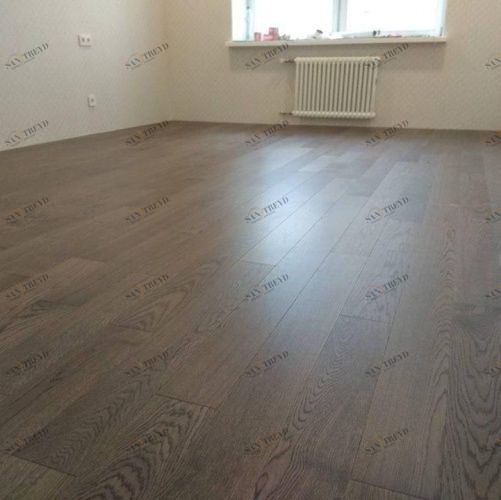 Инженерная доска Coswick Авторская Каменный Ручей Дуб Селект (Гладкая) 600…2100х127 мм 11541325