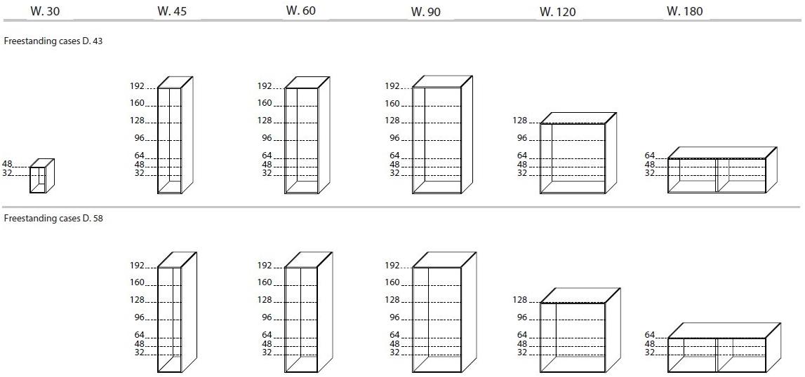 Cappellini Модульная лакированная стенка для хранения sun-id-1433890 - Вид №15