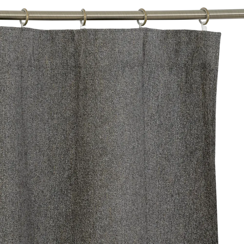 Штора на ленте Abele 160x280 см цвет серый 83406937 STLM-2127659 INSPIRE  - Вид №2