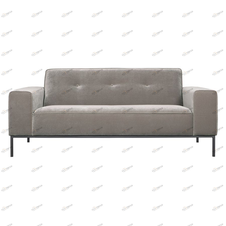 Диван Ville, двухместный, светло-серый Sits S1715