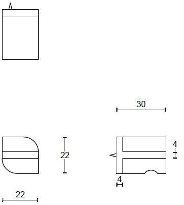 Formani Ручка из нержавеющей стали и дерева Two Pb22m - Вид №1