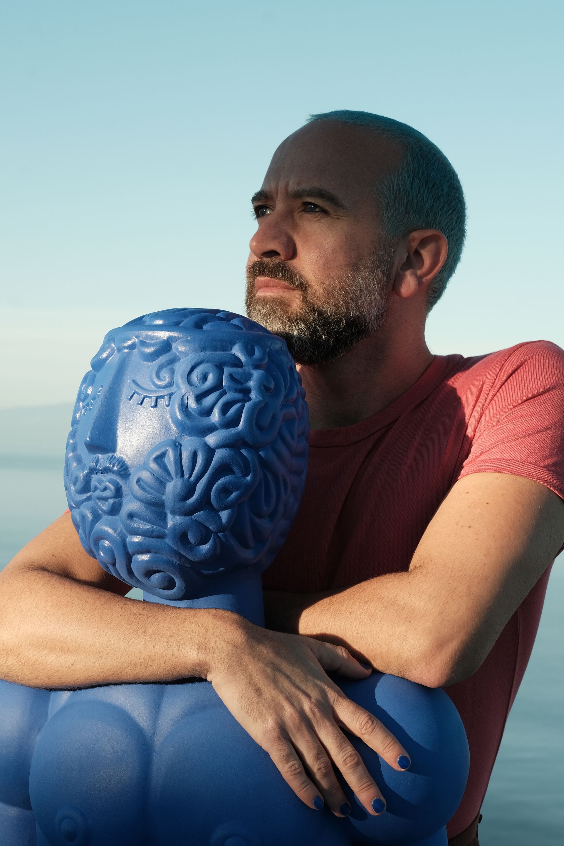 Терракотовая скульптура Seletti Magna Graecia Cobalt ARCH-00091989 - Вид №8