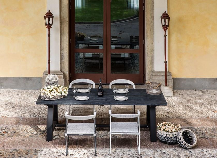 cbdesign Садовый стул из алюминия с подлокотниками Sofia N656n1 - Вид №10