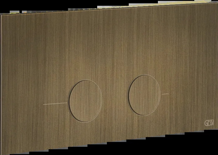 Запорная пластина 54621 713 Gessi Inverso СТАРИННАЯ ЛАТУНЬ