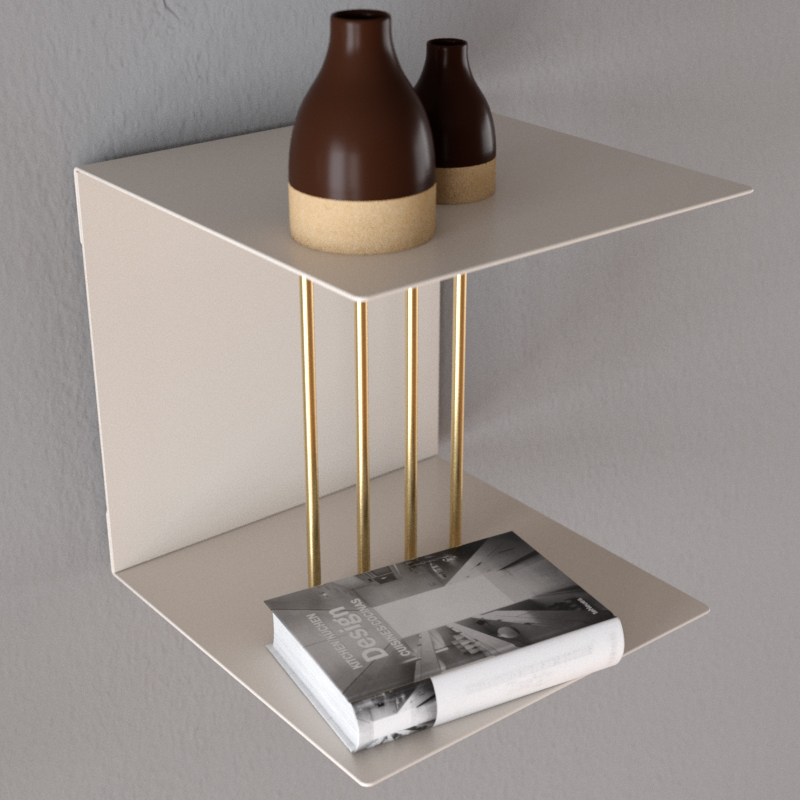 Полка с разделителем Teaser, синяя UMAGE 5007 - Вид №3