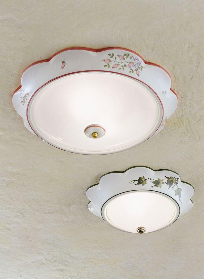 FERROLUCE Керамический потолочный светильник Capua C445 - c446 - Вид №2