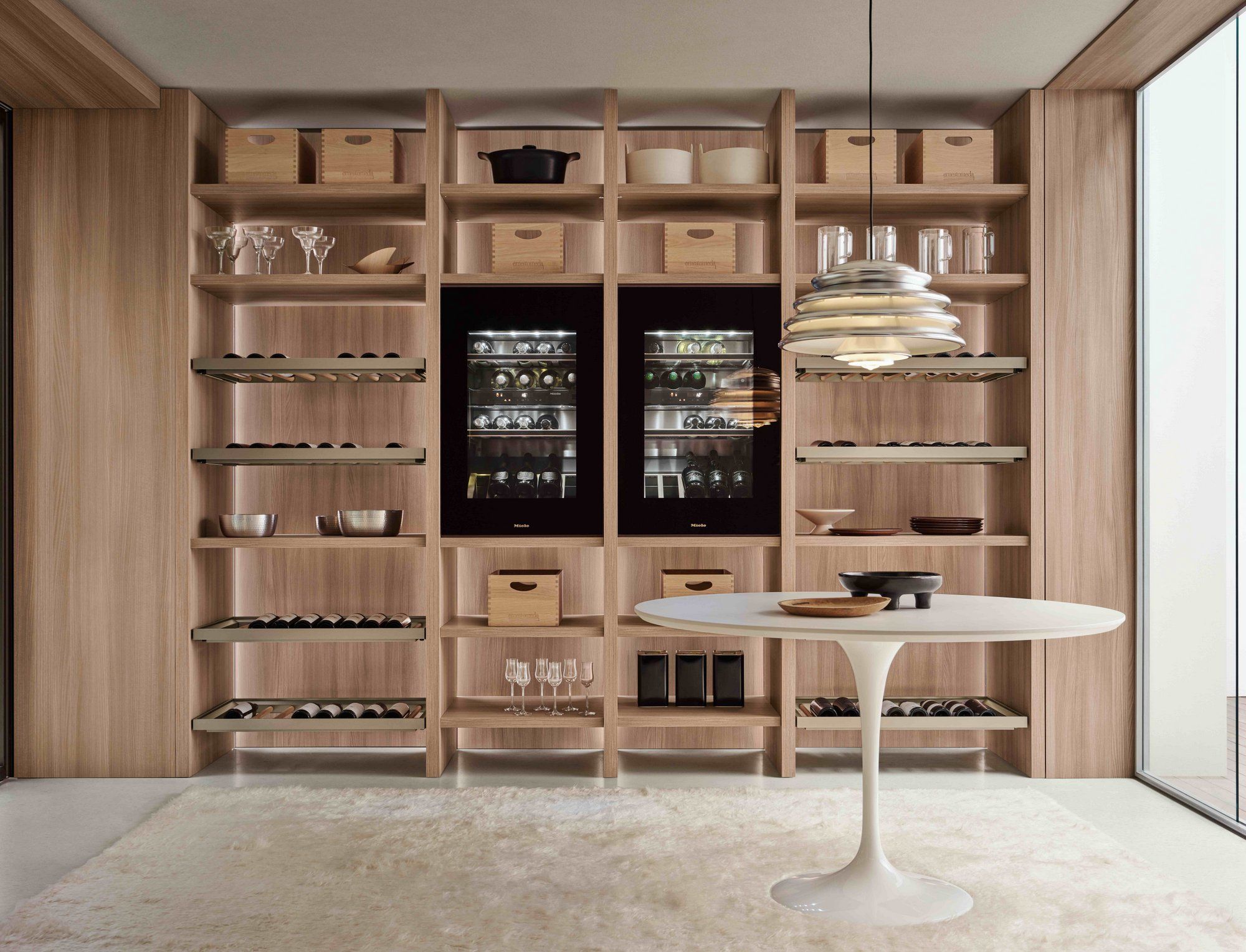 Кухня на заказ с островом без ручек ERNESTOMEDA Sign ARCH-00043470 - Вид №4