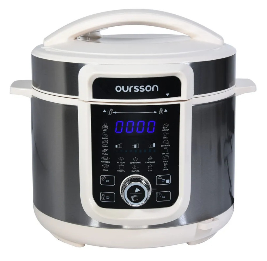 9081570 Мультиварка-скороварка Oursson PM5025PSD/IV бежевый STDN-0115719 - Вид №1