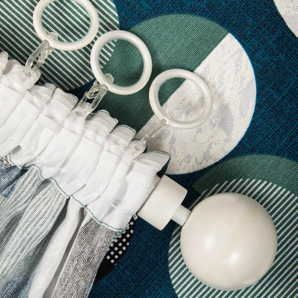 Altali Капелла - элегантная штора на ленте синего цвета 160x270 см 89287883 STLM-1033992 - Вид №4