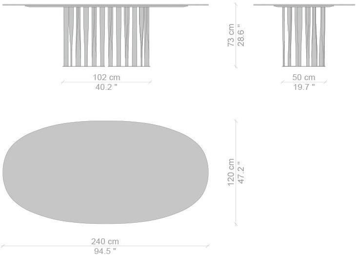 Cassina Стол с алюминиевым основанием sun-id-1443902 - Вид №9