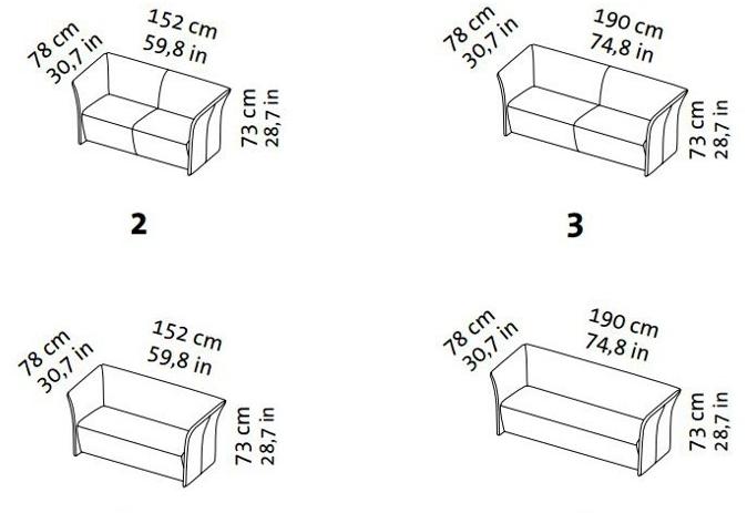 brühl Кожаный диван Magnat sun-id-1461839 - Вид №4