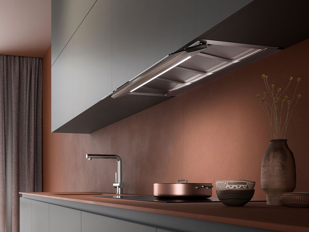 Вытяжка из нержавеющей стали Falmec Silence-NRS ARCH-00020009