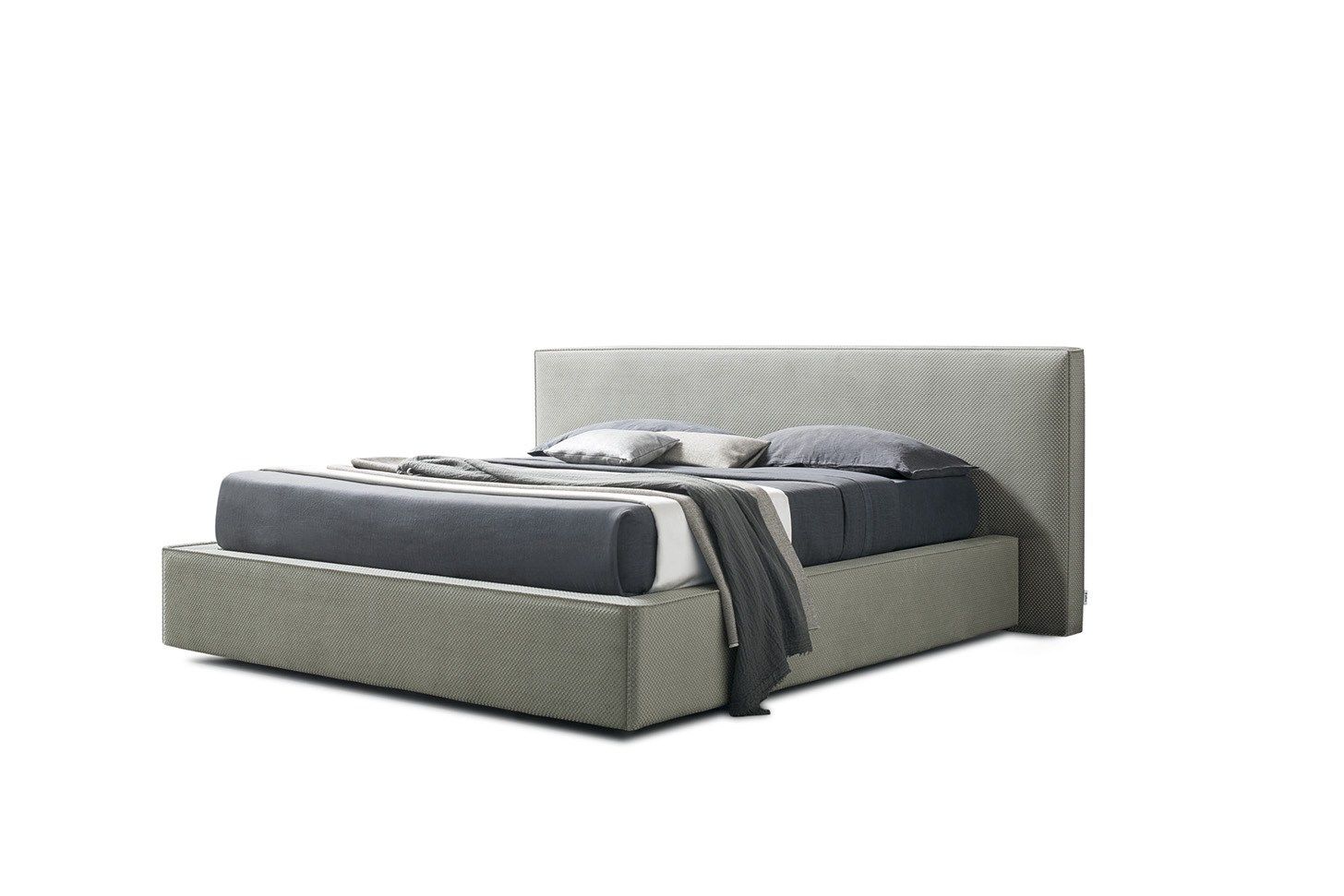 Двуспальная кровать для хранения ткани с мягким изголовьем Felis Bedstories ARCH-00081168 - Вид №14