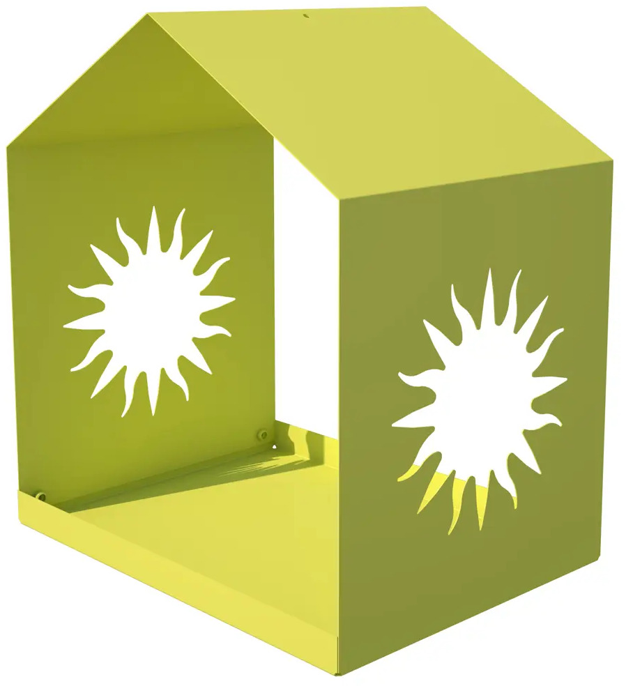 Santreyd Кормушка Солнце - стильная металлическая столовая для птиц 87493803