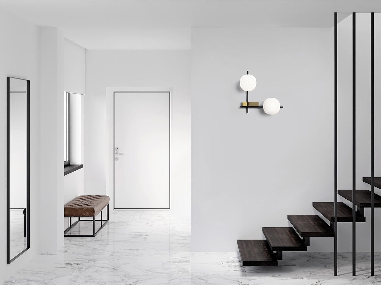 Металлический настенный светильник Miloox слиток ARCH-00006121 - Вид №3