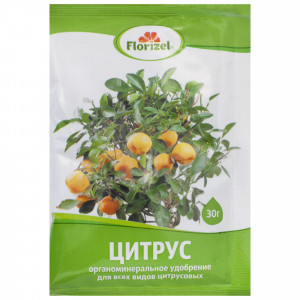 18399013 Удобрение Florizel органическое минеральное для всех цитрусовых 0.03 кг