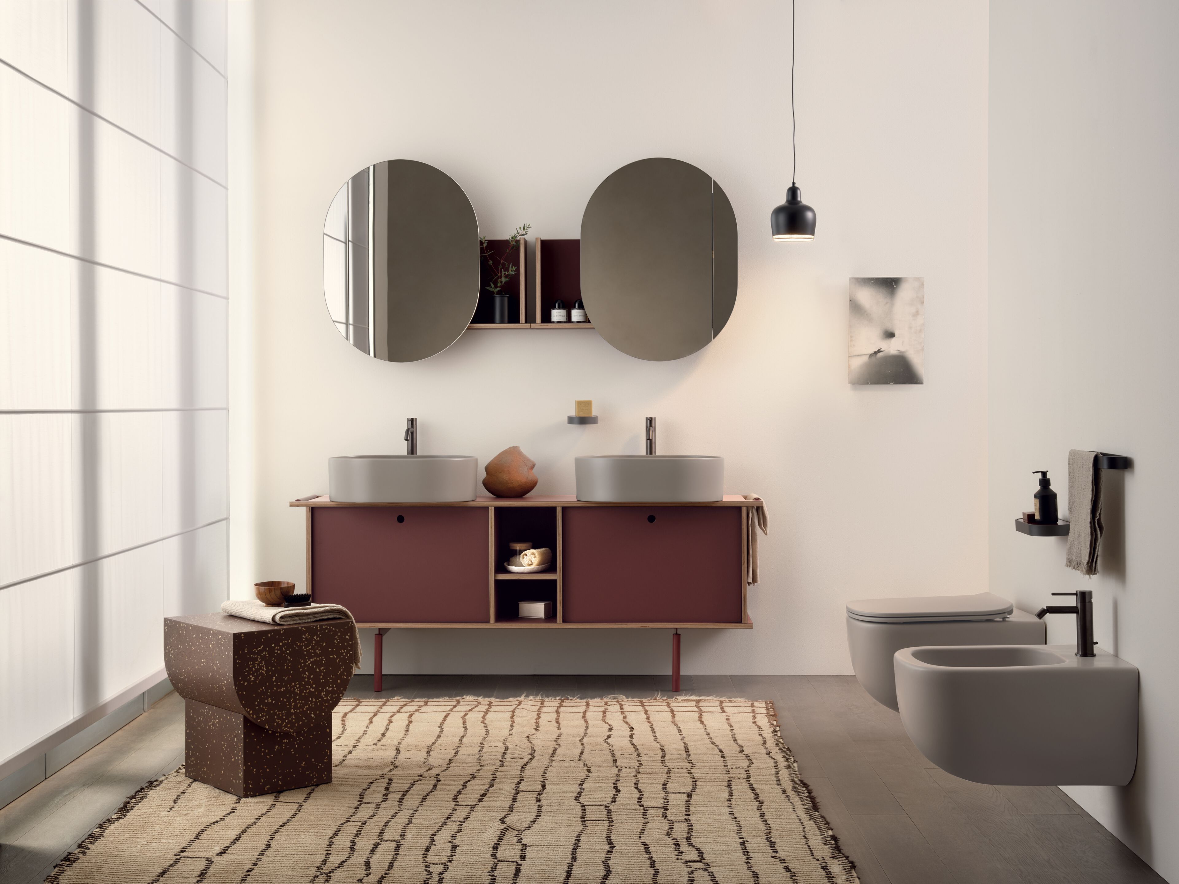 Fenix-NTM® двойная секционная раковина со встроенной раковиной Ceramica Cielo THEO 175 ARCH-00024011 - Вид №1