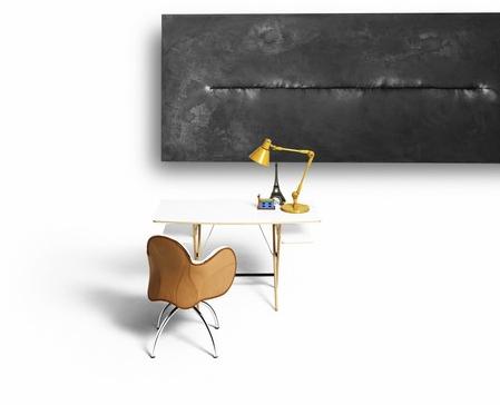 DE PADOVA Письменный стол с двумя боковыми подносами sun-id-1484327 - Вид №1