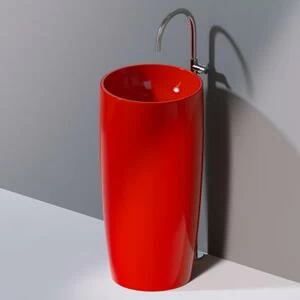 L103T0R0VT.125 Напольная раковина стоящая круглая A. e T. Italia PILLAR