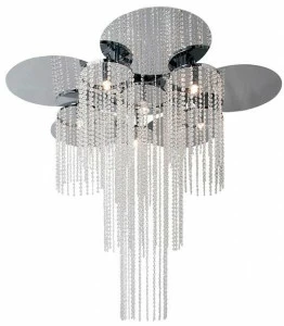 ILFARI Потолочный светильник из металла с кристаллами Opus