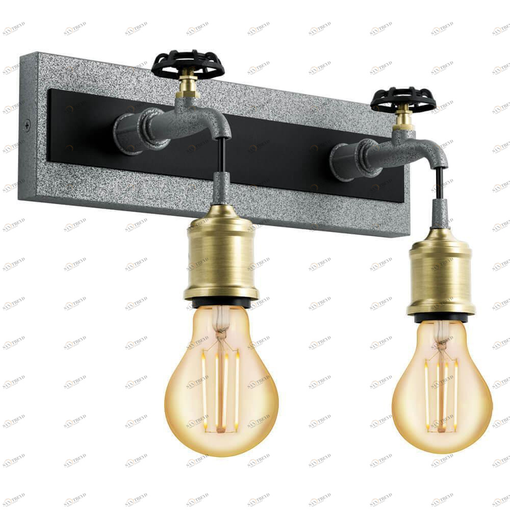 Бра настенное серое Eglo Сoldcliff 49102 EGLO СOLDCLIFF 00-3931467 Серый 